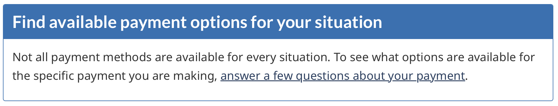 How to make a payment on the CRA website