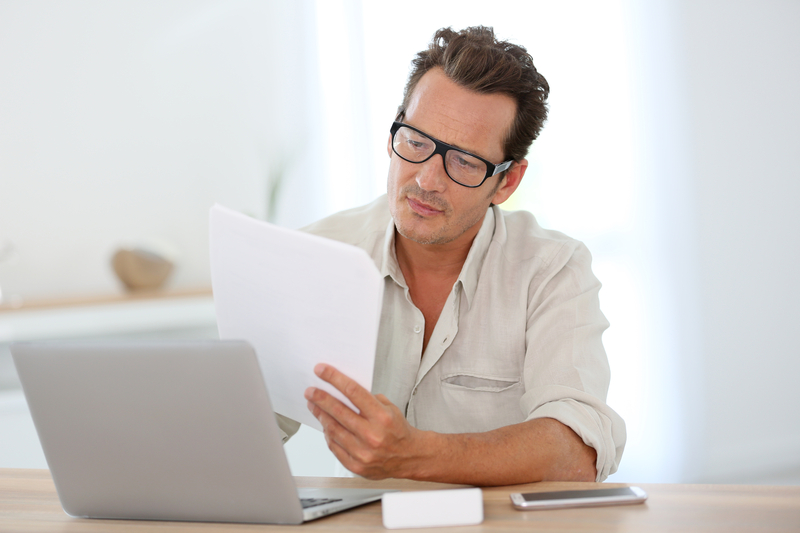 Solopreneur reading about Canadian sales taxes