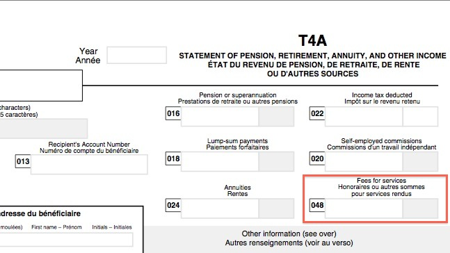 T4 Information Slip