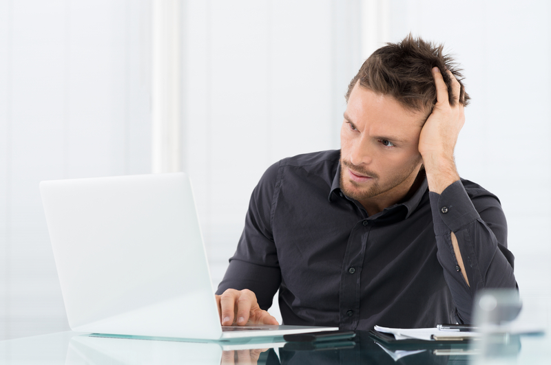 Worried Businessman
