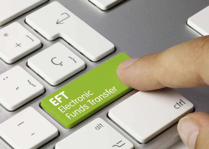 Paying with an EFT