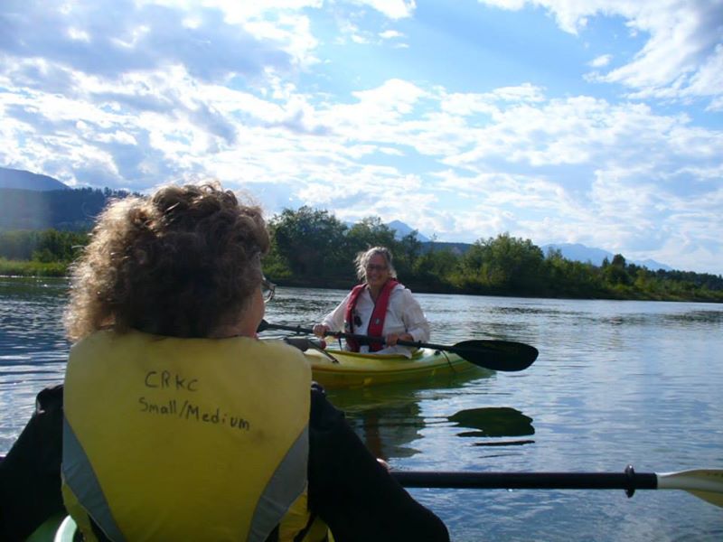Kayaking the Columbia River