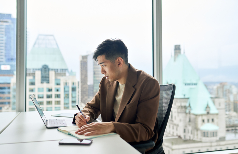 Businessman looking for Canadian Sales Tax Rates