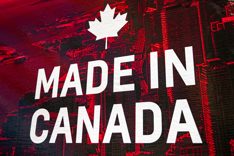 Made In Canada Label