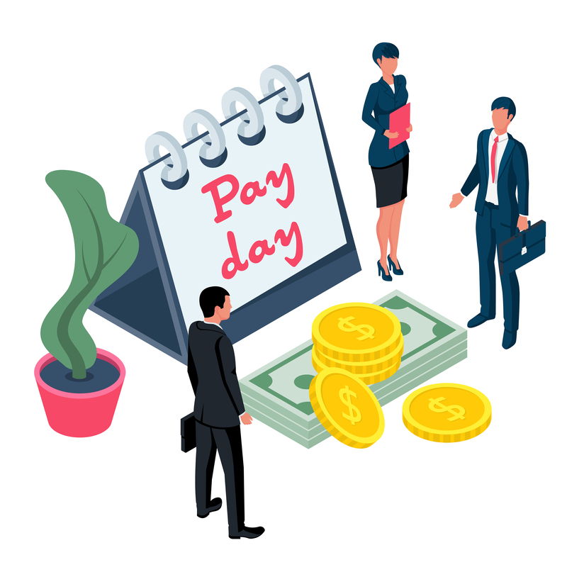 Payday for employees